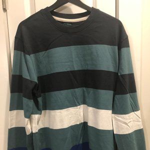 Rugby Crewneck shirt in stripe - J.Crew